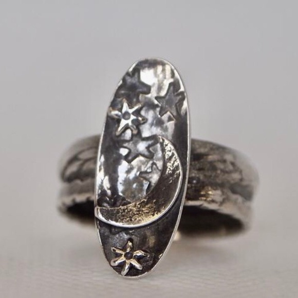 Rustic, Silver Ring - Picture 8 of 8